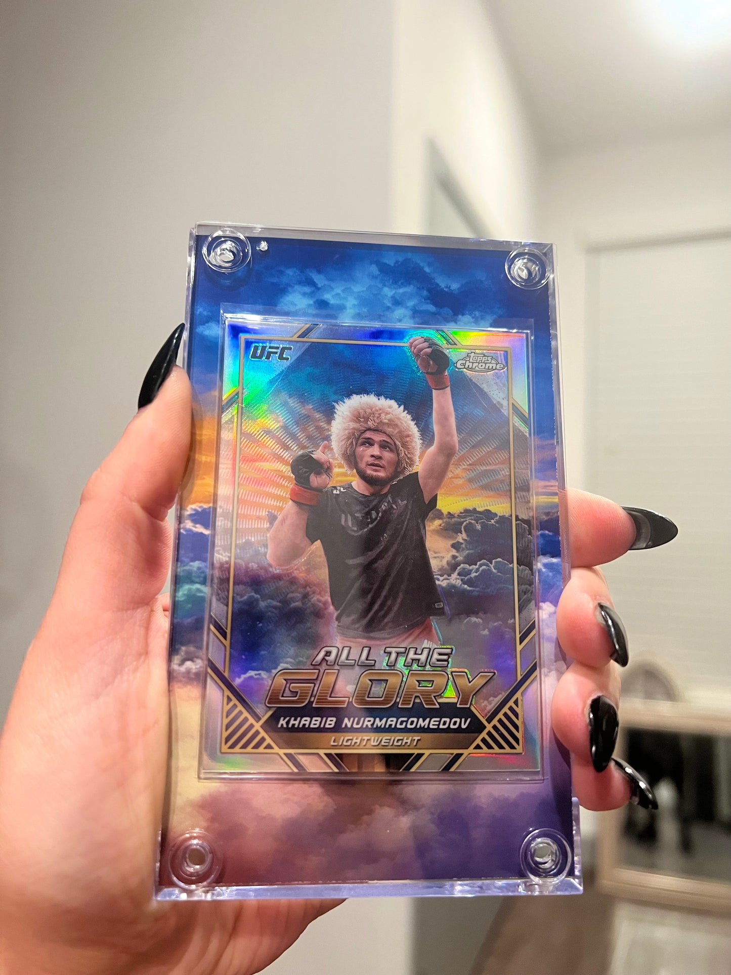 Topps Chrome UFC All the Glory Extended Art Case