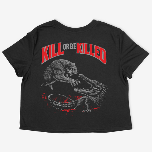 Kill or Be Killed Contour Crop Top