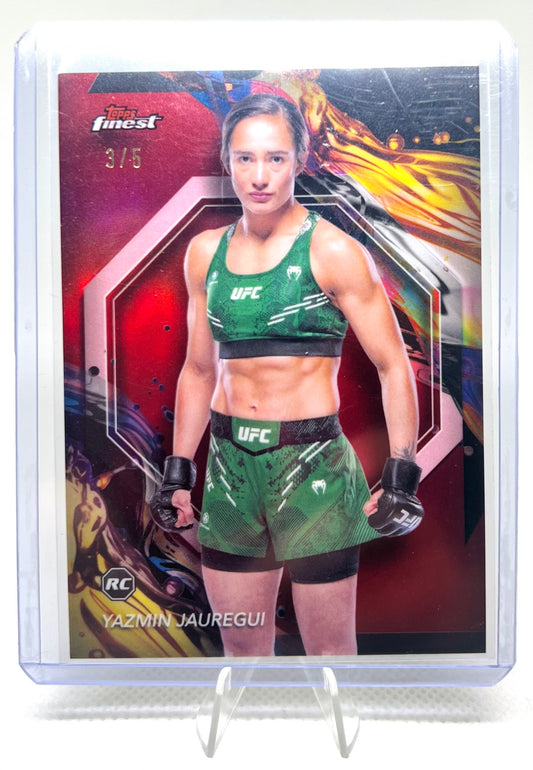 2024 Topps Finest UFC Yazmin Jauregui #03/05